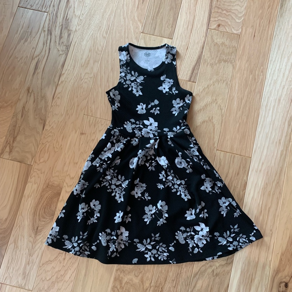 Black Floral Dress